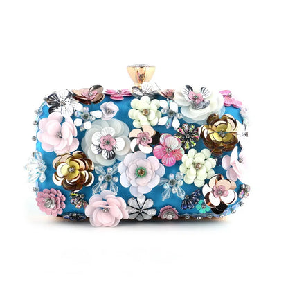 Flower Diamonds Clutch