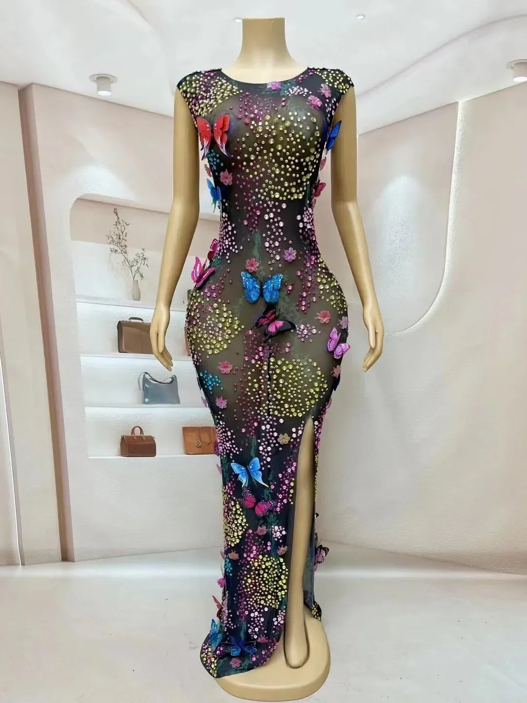 Butterflies In The Sky Dress