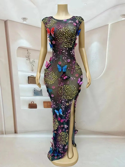 Butterflies In The Sky Dress