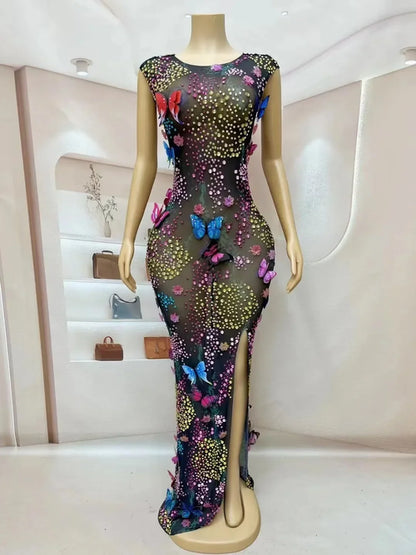 Butterflies In The Sky Dress