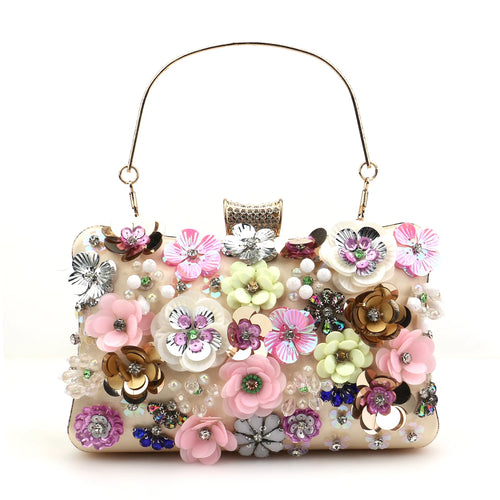 Flower Diamonds Clutch