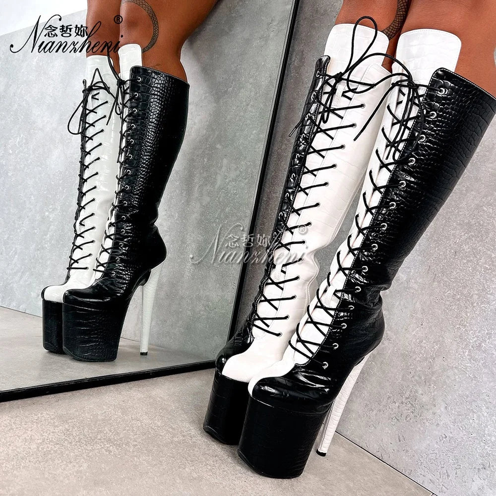 Half & Half's  (Sexy Fetish Gothic boots)