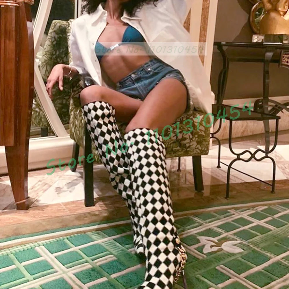 Chess Not Checkers Boots