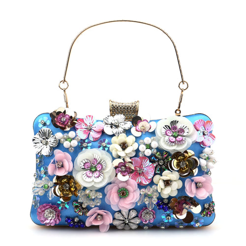 Flower Diamonds Clutch