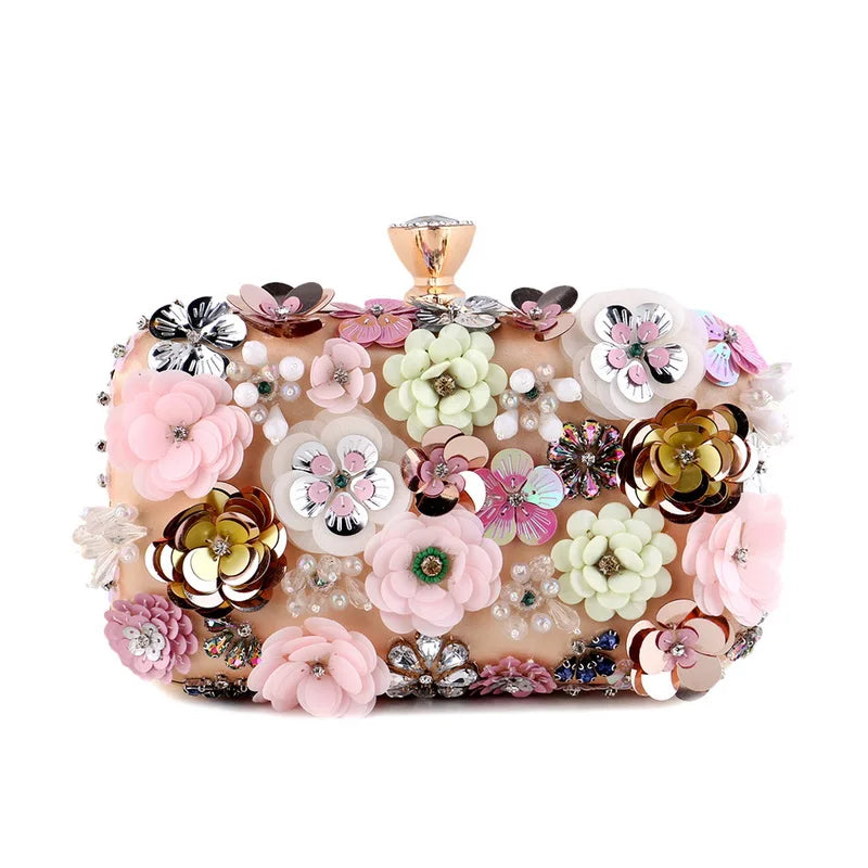 Flower Diamonds Clutch