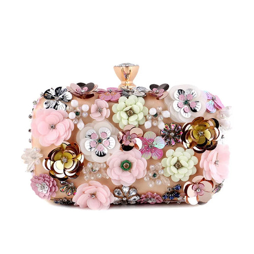 Flower Diamonds Clutch