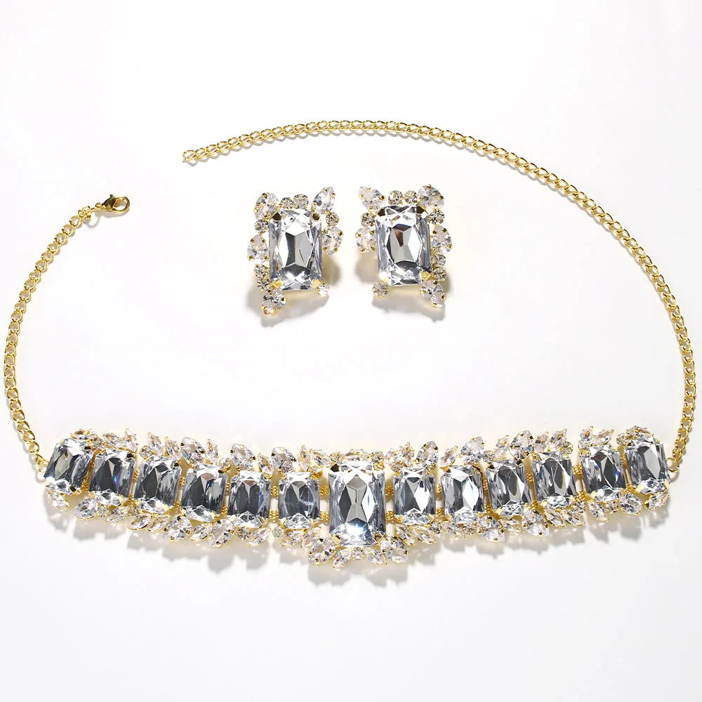 BIG BLING  jewelry set