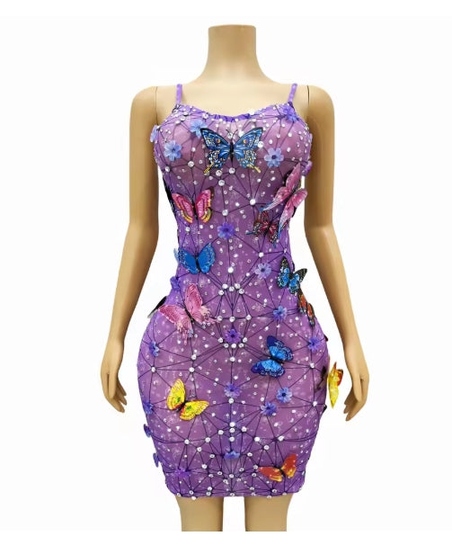 Butterfly Purple Kisses