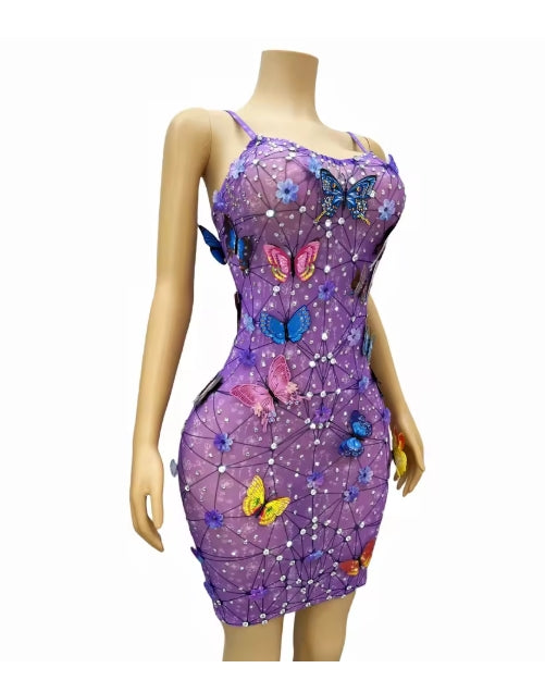 Butterfly Purple Kisses