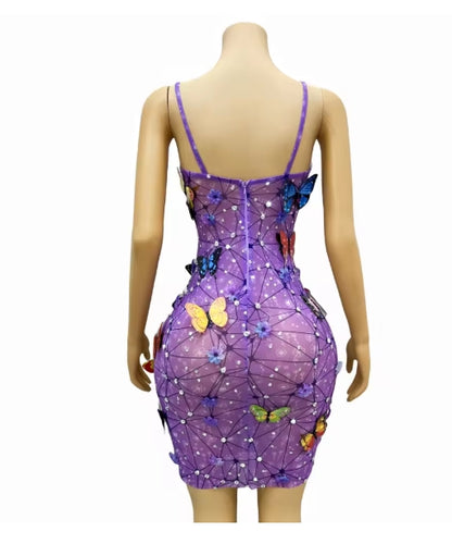 Butterfly Purple Kisses