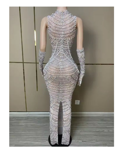 Diamonds n Pearls Dress