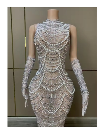 Diamonds n Pearls Dress