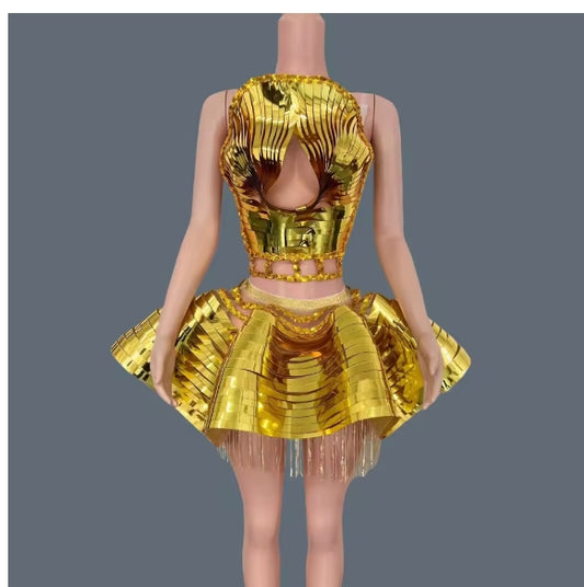 Golden Amour Dress