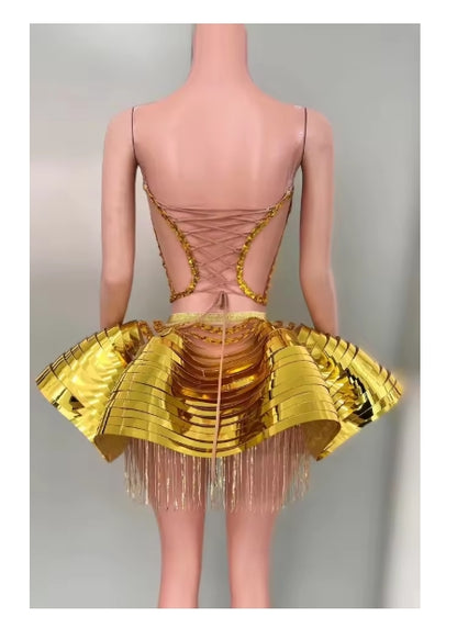 Golden Amour Dress