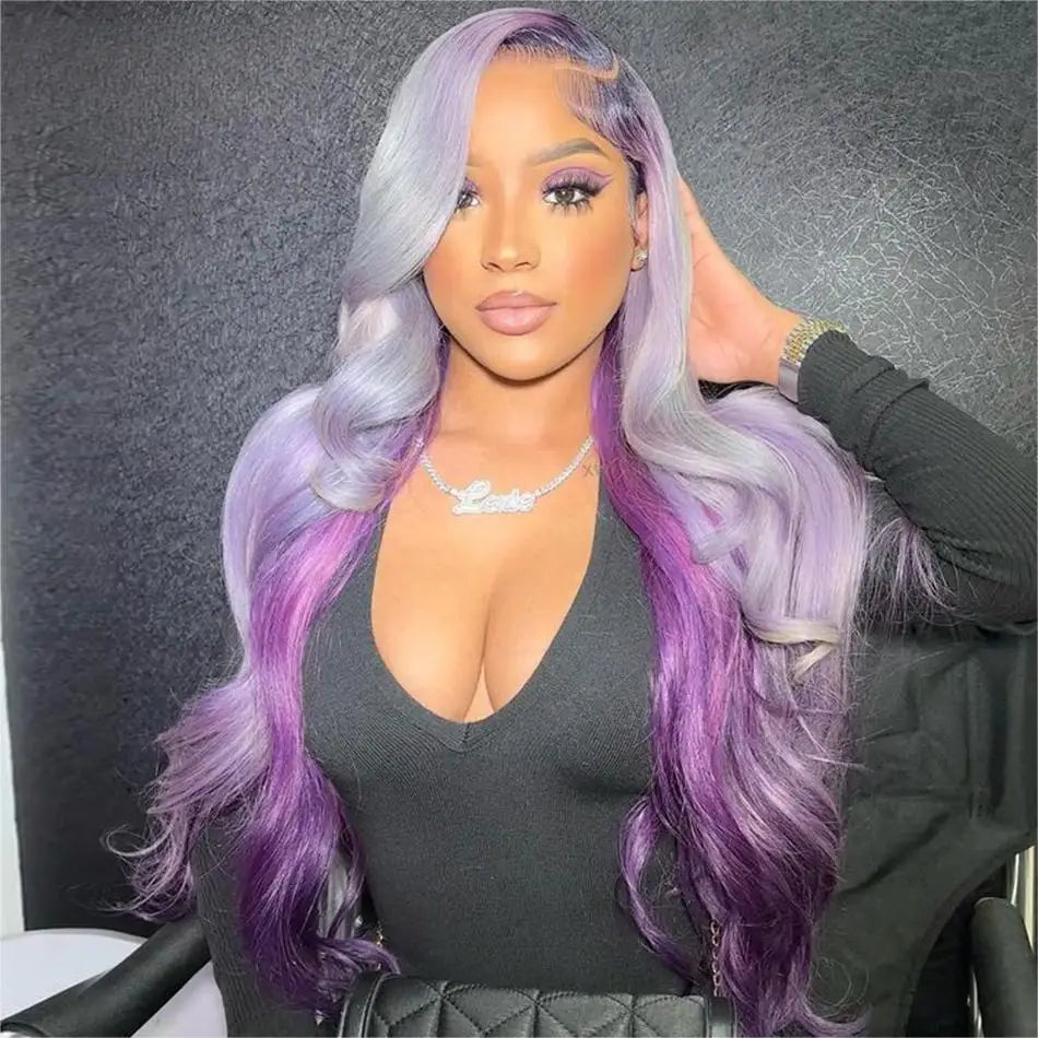 Silver Purple Foxx