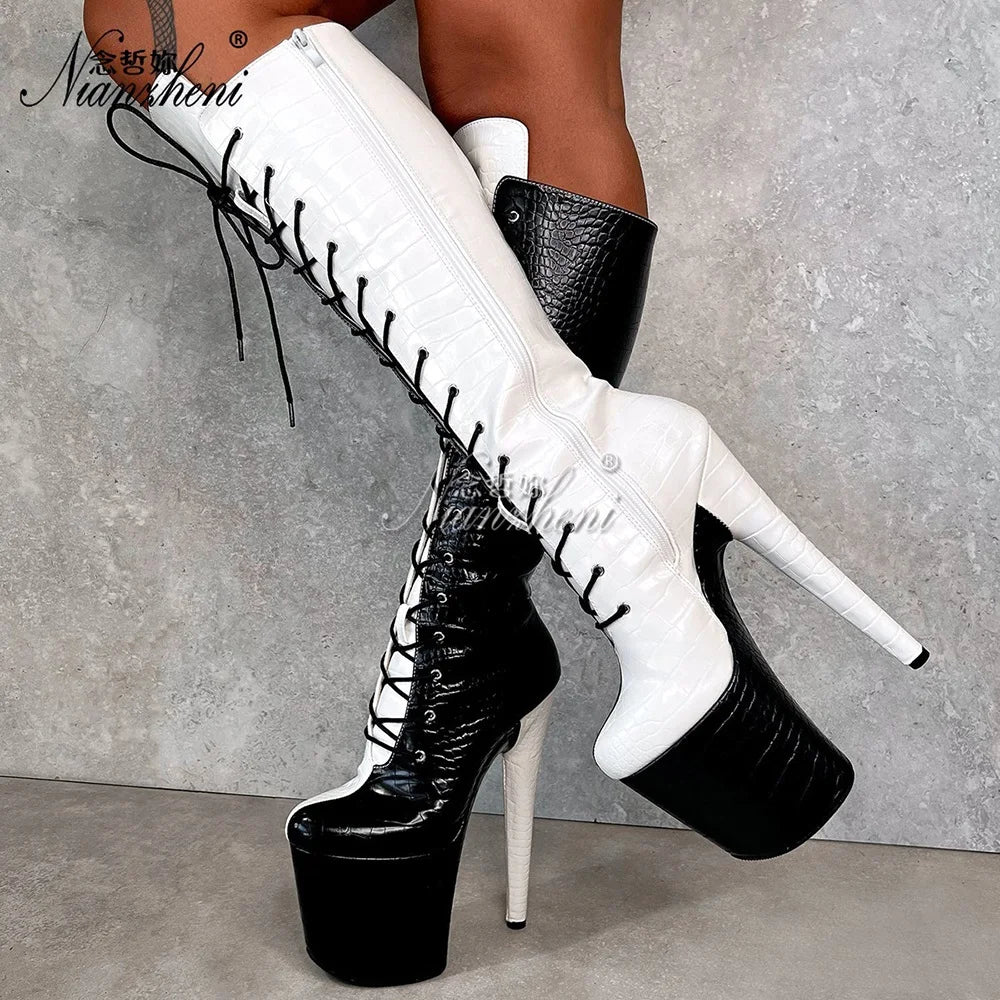 Half & Half's  (Sexy Fetish Gothic boots)