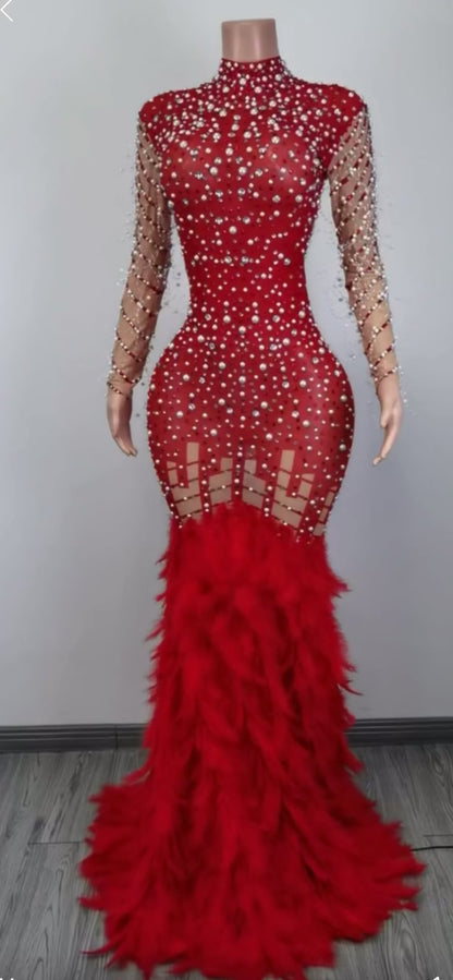 Pearls & Feathers Flock Together Dress