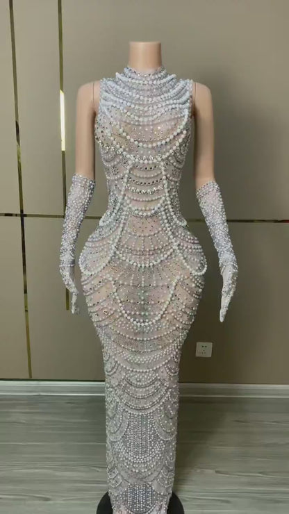 Diamonds n Pearls Dress