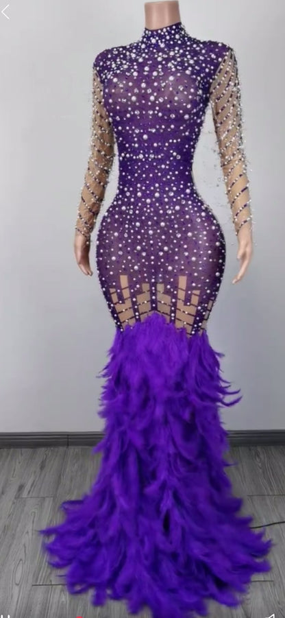 Pearls & Feathers Flock Together Dress