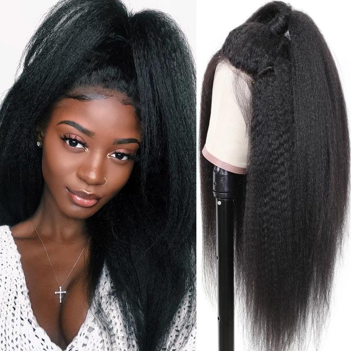 Kinky straight Wig